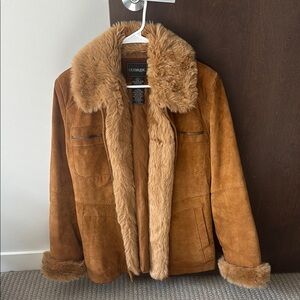 Brown Faux Fur Lined Women’s Jacket